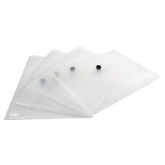 Q-Connect Document Folder Plastic A5 Clear KF02470